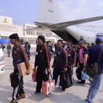 Ministry of Social Development and Human Security welcomes back Thai fishermen from Indonesia