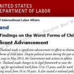 US report lauds efforts to combat child labour