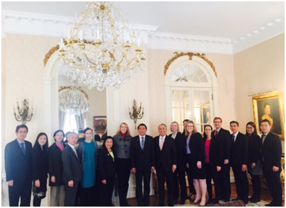 Meeting between Mr. Maitree Intusut, Permanent Secretary for Social Development and Human Security of Thailand and Ambassador Susan Coppedge, Ambassador-at-Large to Monitor and Combat Trafficking in Persons, the U.S. State Department