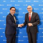 Minister of Foreign Affairs meets with UN High Commissioner for Human Rights during his visit to Geneva to attend the 61st Session of the Human Rights Council